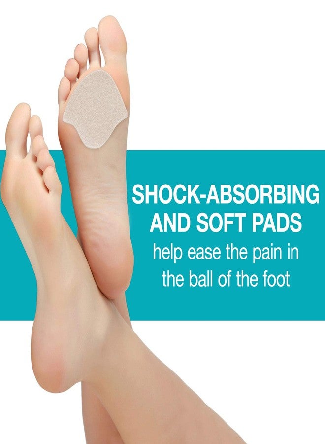 Steins 1/4” Adhesive Felt Metatarsal-Sesamoid #105 Foot Pads, Reduces Pain and Pressure on Ball of Foot, Promotes Healing of Metatarsalgia and High Arches, Left, 100 Count - Image 2